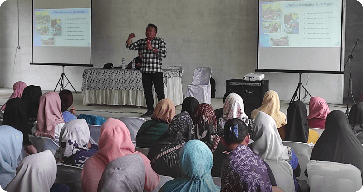 Sosialisasi Prakerin di SMK AKP Galang