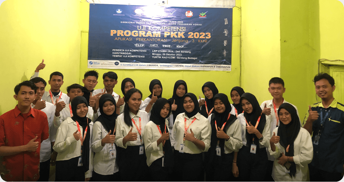 Pelaksanaan Uji Kompetensi Peserta Didik Program PKK Tahun 2023