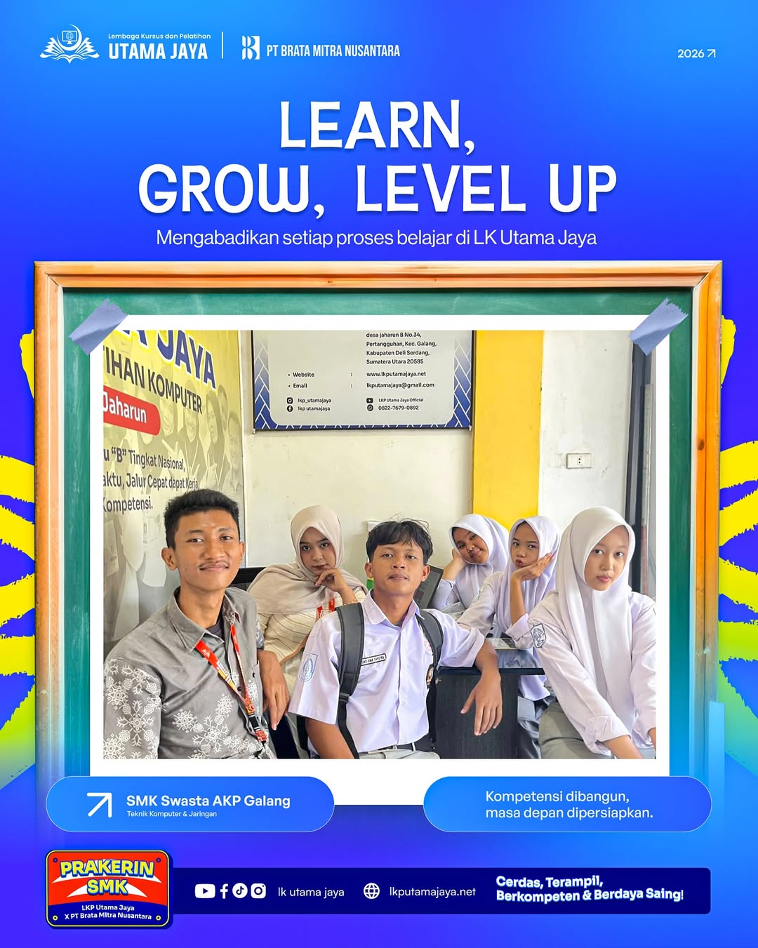 Learn, Grow, Level Up: Perjalanan Peserta Prakerin dalam Mengembangkan Kompetensi