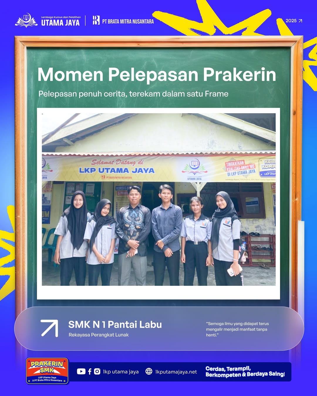 Pelepasan Peserta Didik Prakerin SMKN1 Pantai Labu | RPL | Batch 2