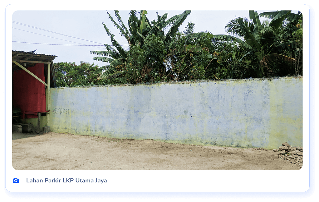 Lahan Parkir LKP Utama Jaya