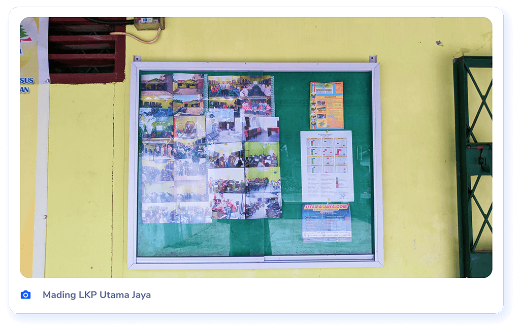 Mading LKP Utama Jaya