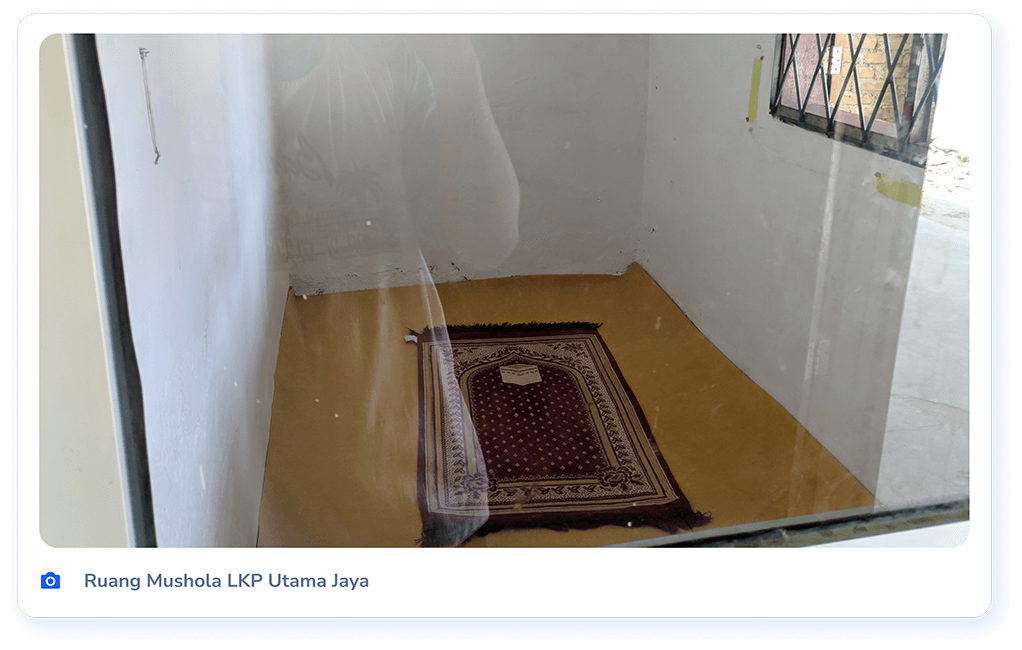 Ruang Mushola LKP Utama Jaya