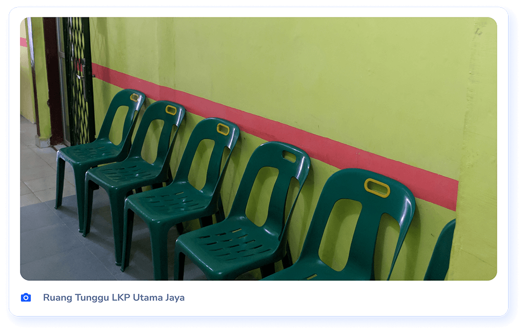 Ruang Tunggu LKP Utama Jaya